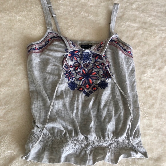 American Eagle Cropped Floral Top - Picture 1 of 5